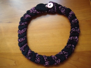 Cable Braided Necklace with clasp